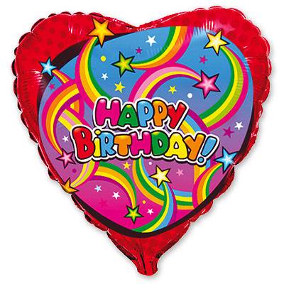 Сердце с днем рождения