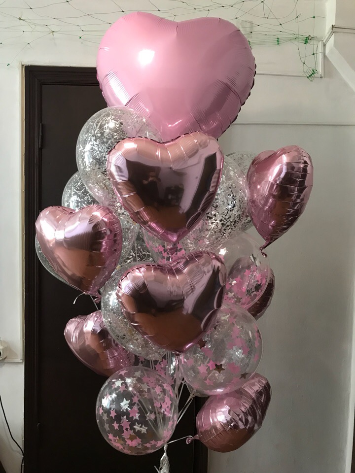 Оформление шарами для любимых - 10