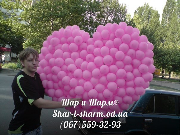 Оформление шарами для любимых - 26