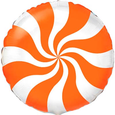 18" леденец оранжевый