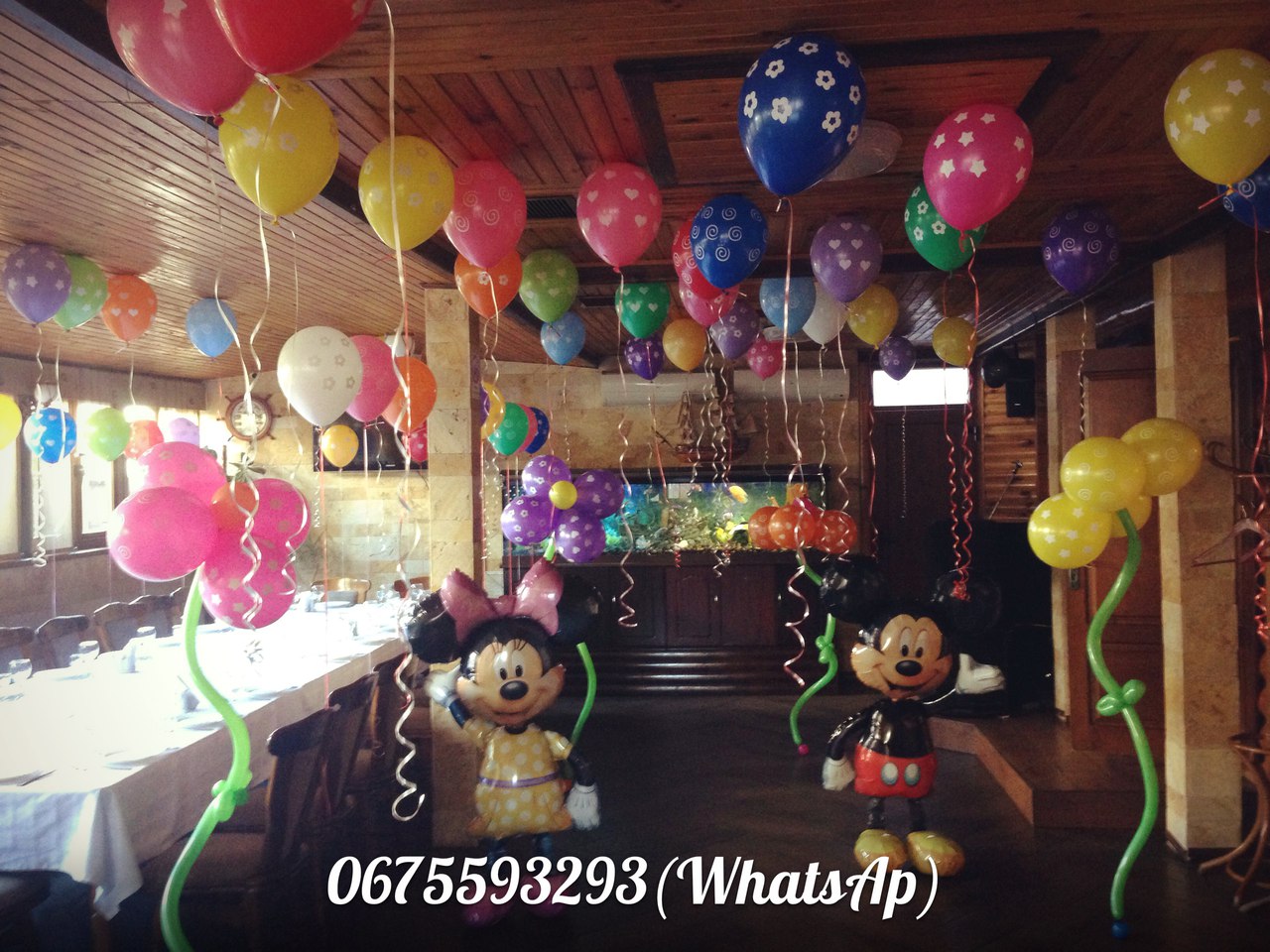 Оформление шарами детского дня рождения №9