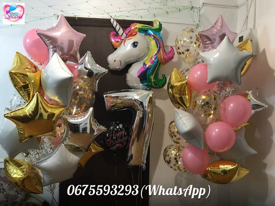 Оформление шарами детского дня рождения №25