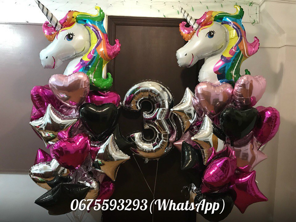 Оформление шарами детского дня рождения №24