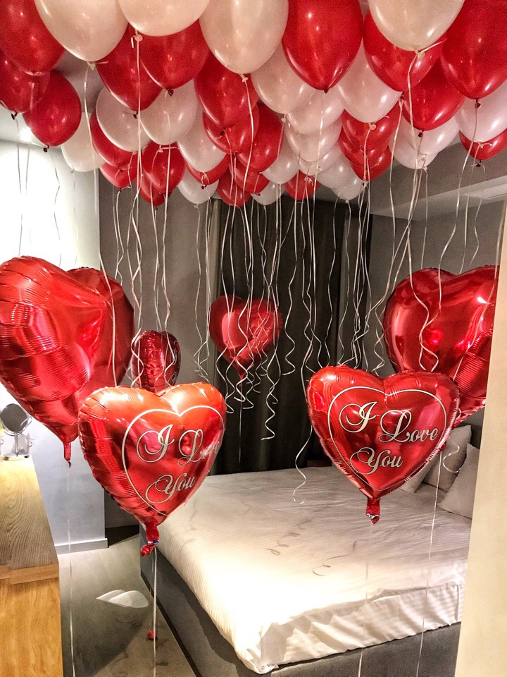 Оформление шарами для любимых - 33